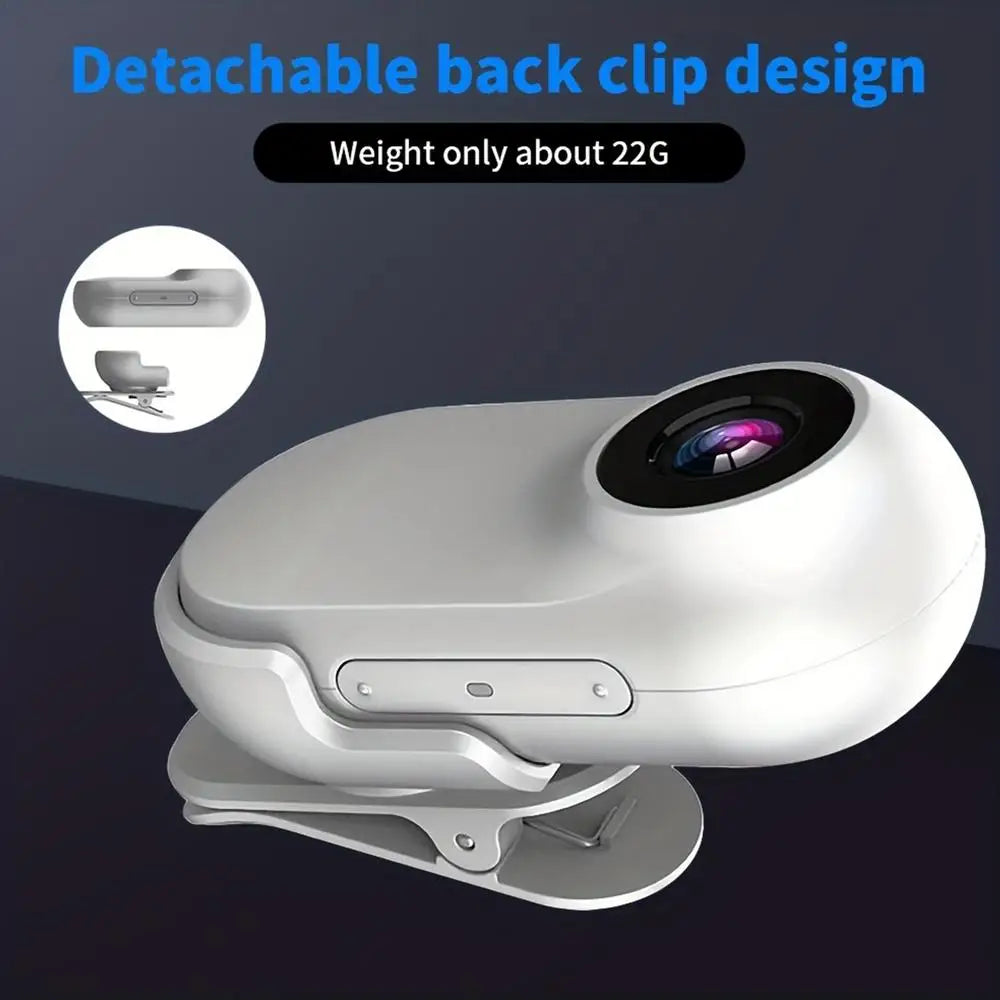 Pet Collar Camera HD 1080p Mini Sports Camera With Screen Video Recording Outdoor Wireless Camera Collar Pet Cat Safety Supplies